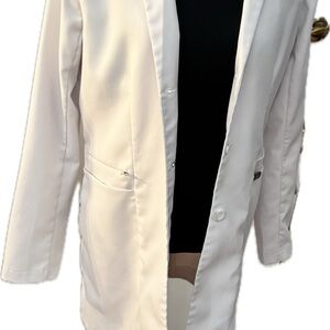 Figs Bellevue Slim Long Lab Coat
